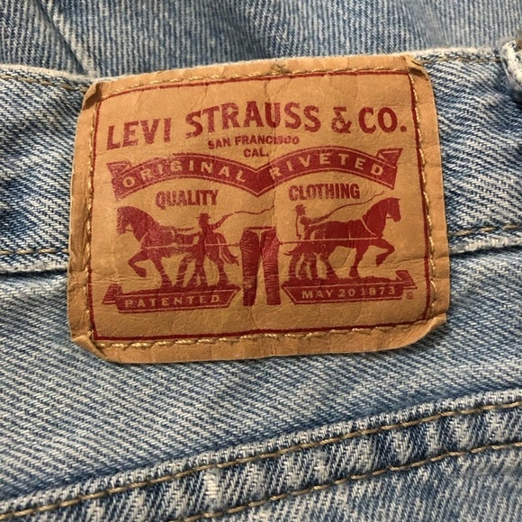 LEVI'S '94 Baggy Distressed Jeans Size 31 - Picture 3 of 8